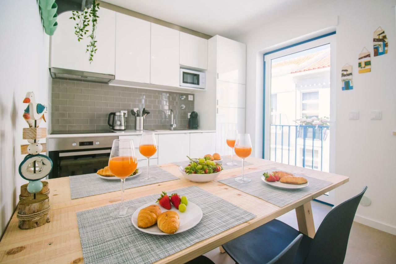 Top Floor Beach Apartment By Silver Prop Nazare Bagian luar foto