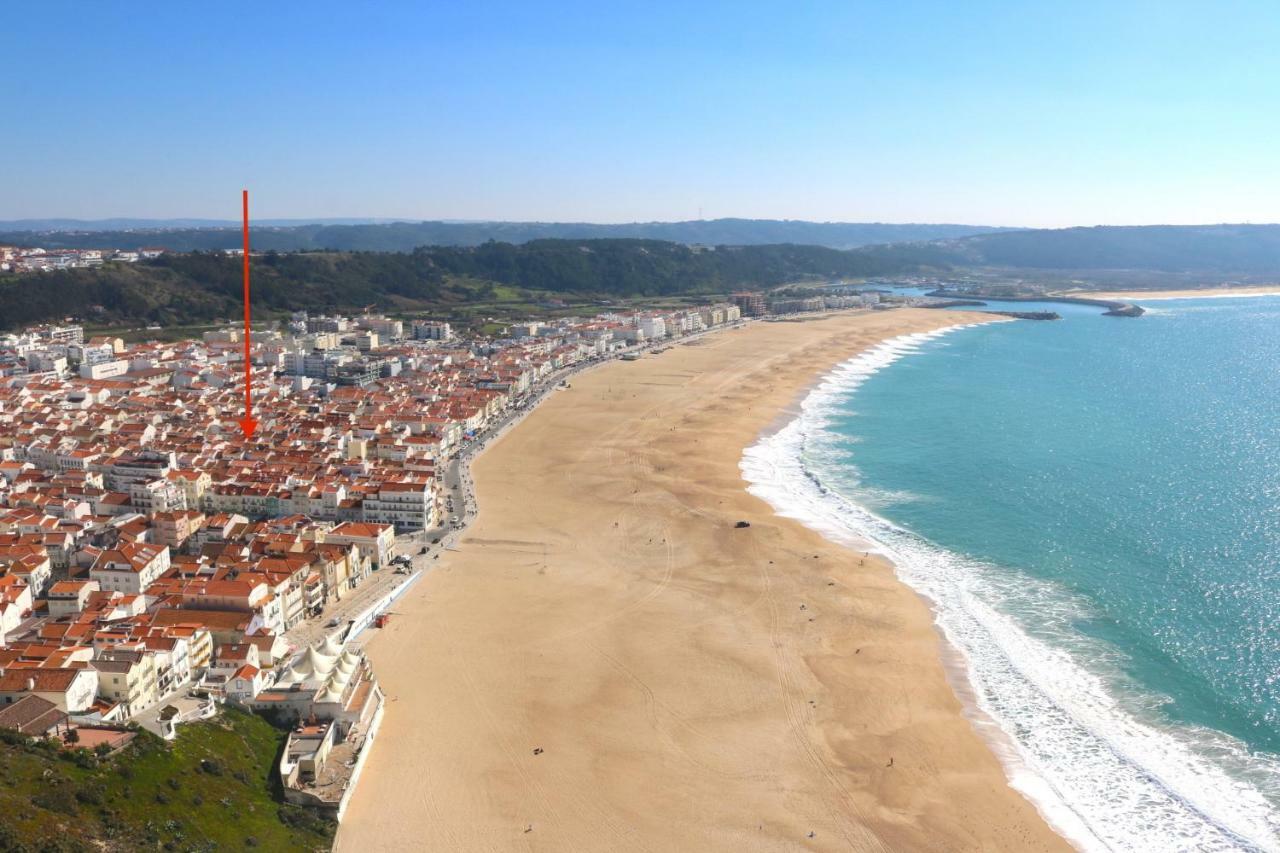 Top Floor Beach Apartment By Silver Prop Nazare Bagian luar foto
